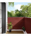 vidaXL Balcony Screen Terracotta 120x700 cm 100% Polyester Oxford
