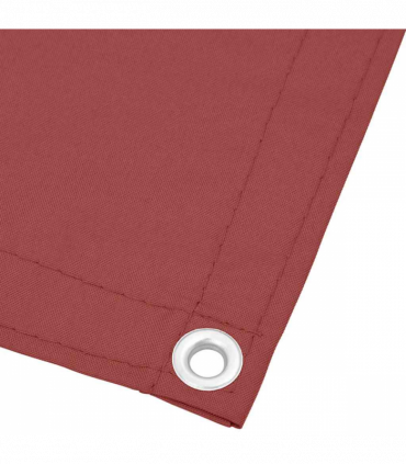 vidaXL Balcony Screen Terracotta 120x800 cm 100% Polyester Oxford