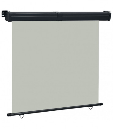 vidaXL Balcony Side Awning 160x250 cm Grey