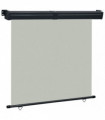 vidaXL Balcony Side Awning 160x250 cm Grey