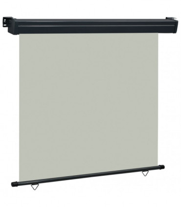 vidaXL Balcony Side Awning 170x250 cm Grey