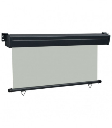 vidaXL Balcony Side Awning 170x250 cm Grey