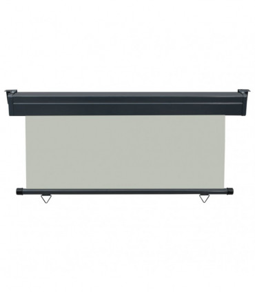 vidaXL Balcony Side Awning 170x250 cm Grey