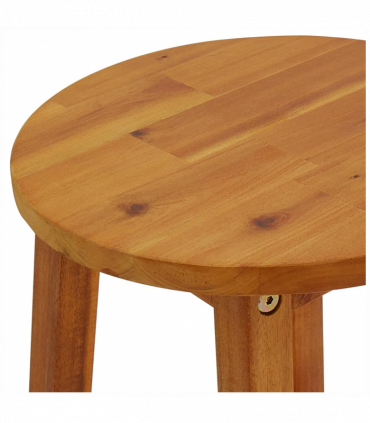 vidaXL Bar Stools 6 pcs Solid Acacia Wood