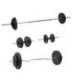 vidaXL Barbell and Dumbbell with Plates 60 kg