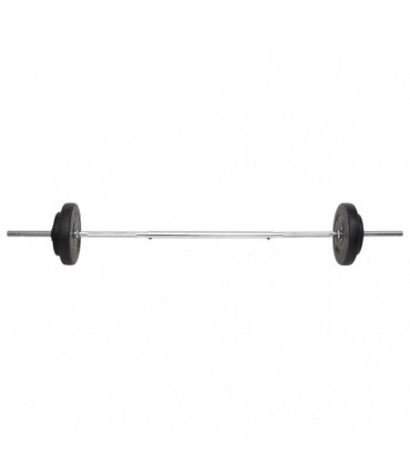 vidaXL Barbell and Dumbbell with Plates 60 kg