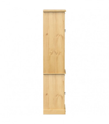 vidaXL Bathroom Cabinet Corona 50x40x185 cm Solid Wood Pine