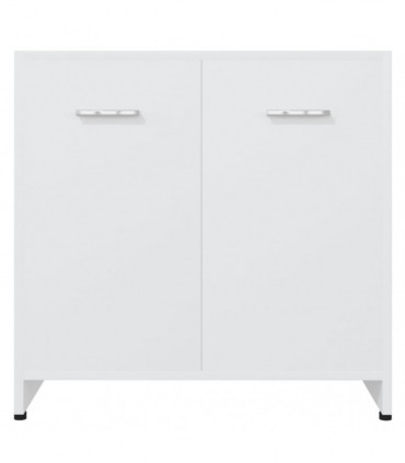 vidaXL Bathroom Cabinet White 60x33x61 cm Engineered Wood