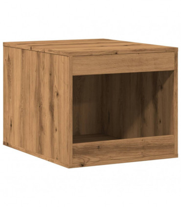 vidaXL Cat Litter Box Enclosure Artisian Oak 47x59x42 cm Engineered Wood
