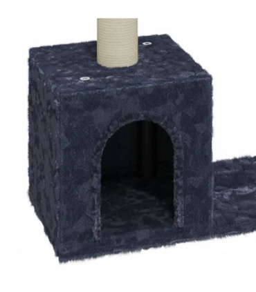 vidaXL Cat Tree with Sisal Scratching Posts Dark Grey 60 cm