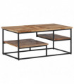vidaXL Coffee Table 90x50x39 cm Solid Reclaimed Teak