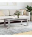 vidaXL Coffee Table Grey Sonoma 102x50x35 cm Engineered Wood