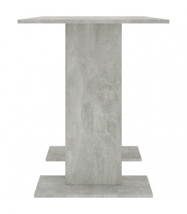 vidaXL Dining Table Concrete Grey 110x60x75 cm Engineered Wood