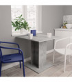 vidaXL Dining Table Concrete Grey 80x80x75 cm Engineered Wood