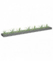vidaXL Gabion Raised Bed Galvanised Steel 270x30x10 cm