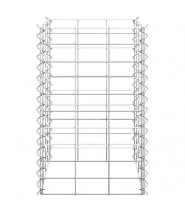 vidaXL Gabion Raised Beds 3 pcs 30x30x50 cm Iron