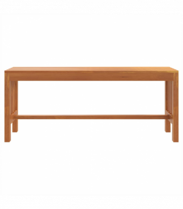 vidaXL Garden Bench 110 cm Solid Wood Eucalyptus