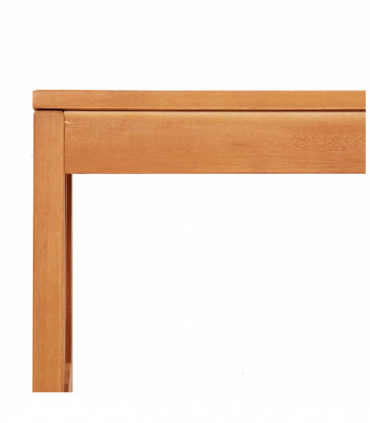 vidaXL Garden Bench 110 cm Solid Wood Eucalyptus