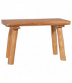 vidaXL Garden Bench 80 cm Solid Teak Wood