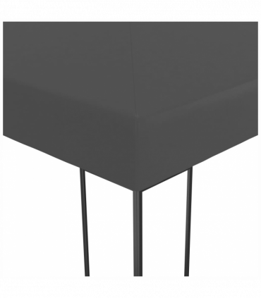 vidaXL Garden Marquee 3x3 m Anthracite