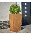 vidaXL Garden Planter 45x45x75 cm Corten Steel