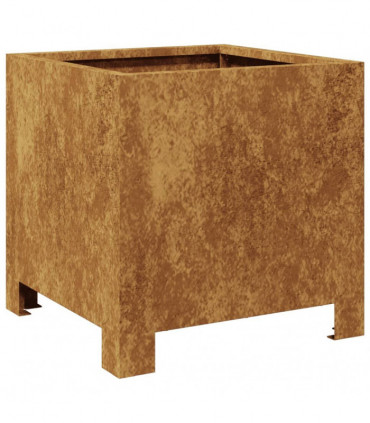 vidaXL Garden Planters 2 pcs 30x30x30 cm Corten Steel