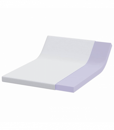 vidaXL Mattress Pads White 140 x 200 cm 100% polyester jacquard fabric