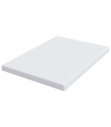 vidaXL Mattress Pads White 140 x 200 cm 100% polyester jacquard fabric