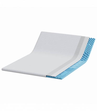 vidaXL Mattress Pads White 160 x 200 cm 100% polyester jacquard fabric