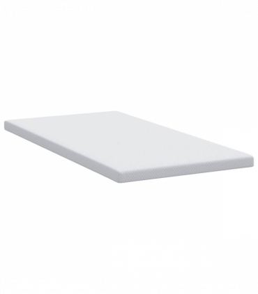 vidaXL Mattress Pads White 90 x 200 cm 100% polyester jacquard fabric