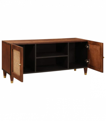 vidaXL Media Storage Cabinets & Racks Brown 105 x 33.5 x 46 cm