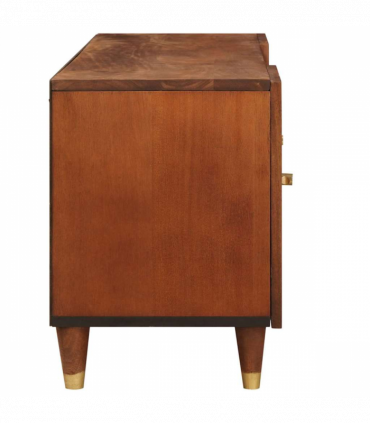 vidaXL Media Storage Cabinets & Racks Brown 105 x 33.5 x 46 cm