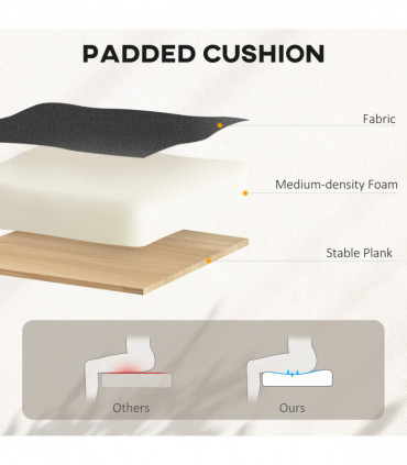 HOMCOM Mesh Draughtsman Chair, Ergonomic Drafting Chair, Black