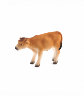 Jersey Calf Standing Toy  Realistic Farm Animal Model