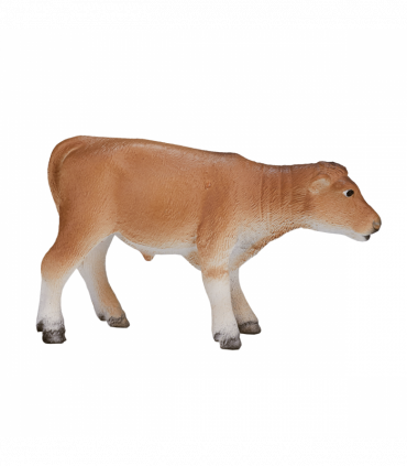 Jersey Calf Standing Toy  Realistic Farm Animal Model