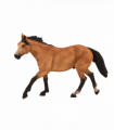 Quarter Horse Buckskin Toy  Realistic Equestrian Figure