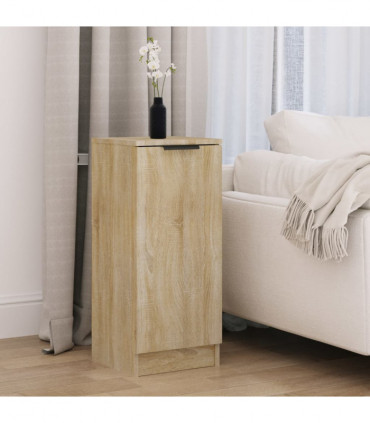 Sideboard Sonoma Oak 30x30x70 cm Engineered Wood