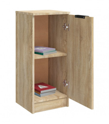 Sideboard Sonoma Oak 30x30x70 cm Engineered Wood