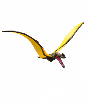 Tropeognathus Dinosaur Toy  Realistic Prehistoric Pterosaur Figure