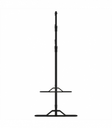 vidaXL Backdrop Stands 2 pcs Black 305x243 cm Steel