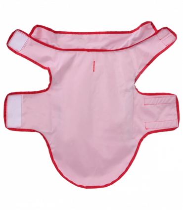 vidaXL Dog Raincoat with Reflective Strips Polyester Red S