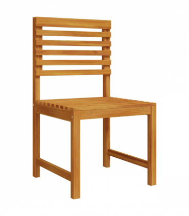 vidaXL Garden Bistro Set 5 pcs Brown Solid acacia wood