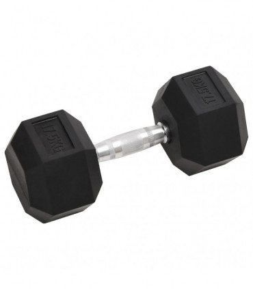 vidaXL Dumbbell 17.5 kg Cast Iron