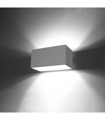 Wall lamp aluminum Quad modern Design G9