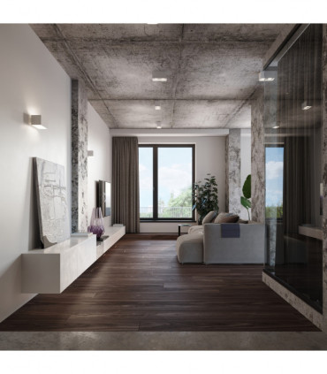 Wall lamp aluminum Quad modern Design G9