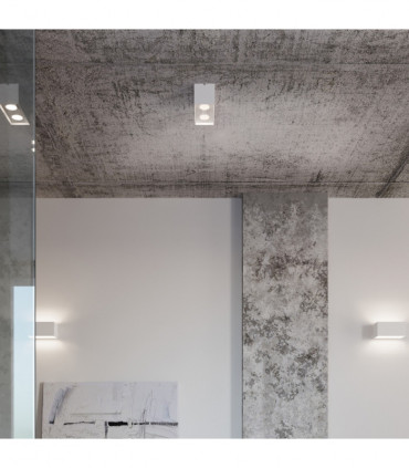 Wall lamp aluminum Quad modern Design G9