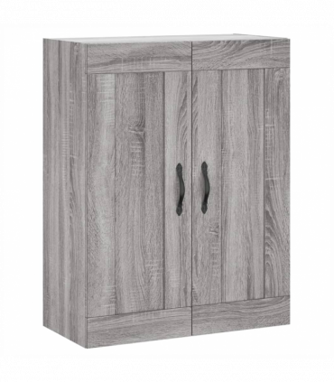 vidaXL Highboard Grey Sonoma 69.5x34x180 cm Engineered Wood