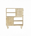 Light Gold Display Cabinet