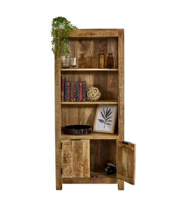 Surrey Solid Wood Bookcase With Doors