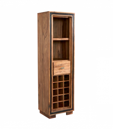 Jodhpur Sheesham Wine Bookcase